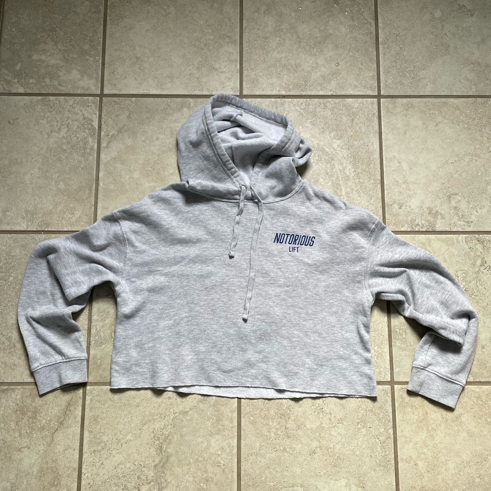 Notorious Lift Cropped Hoodie!